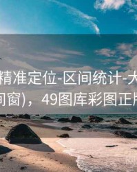 49图库-精准定位-区间统计-大小比例(多时间窗)，49图库彩图正版下载